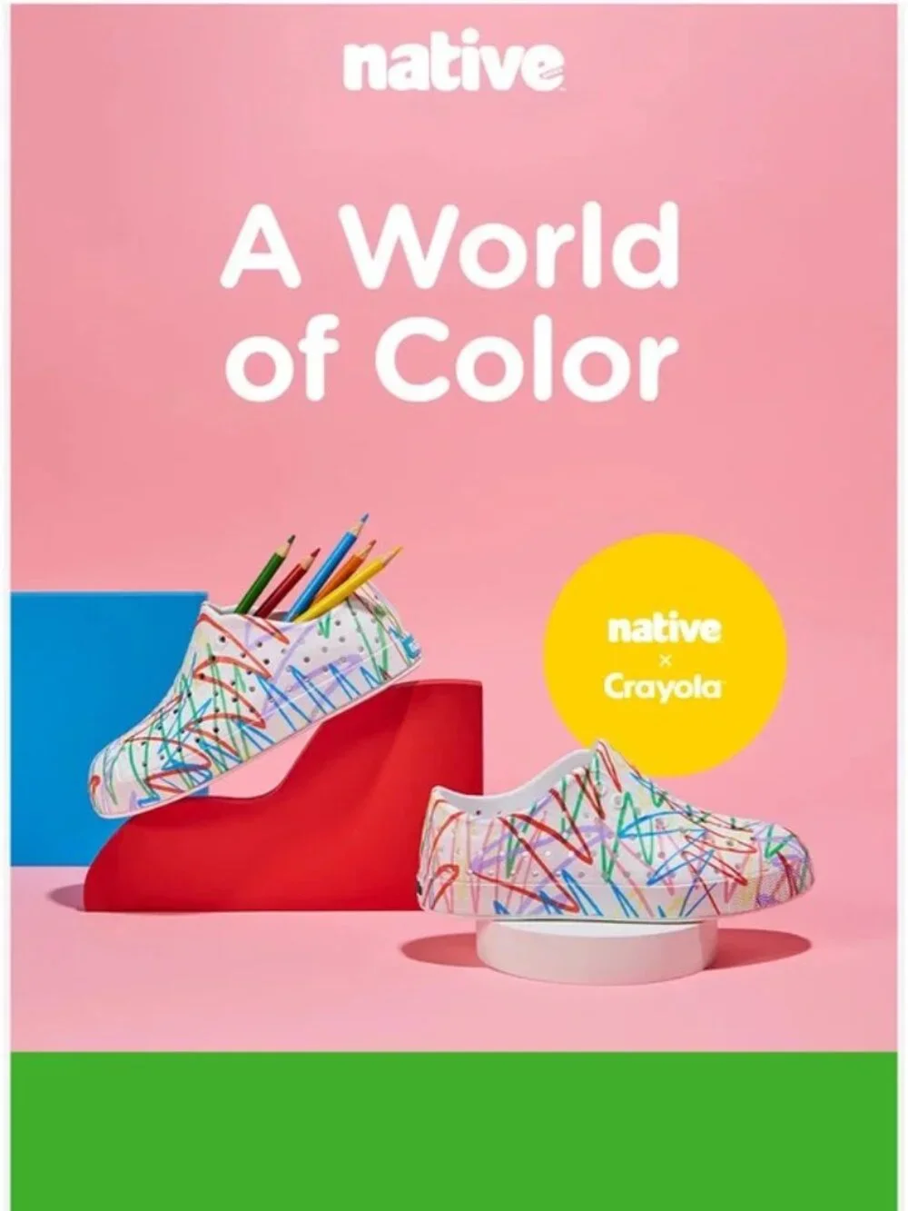 *NEW* Jefferson Print Child x Crayola - Native